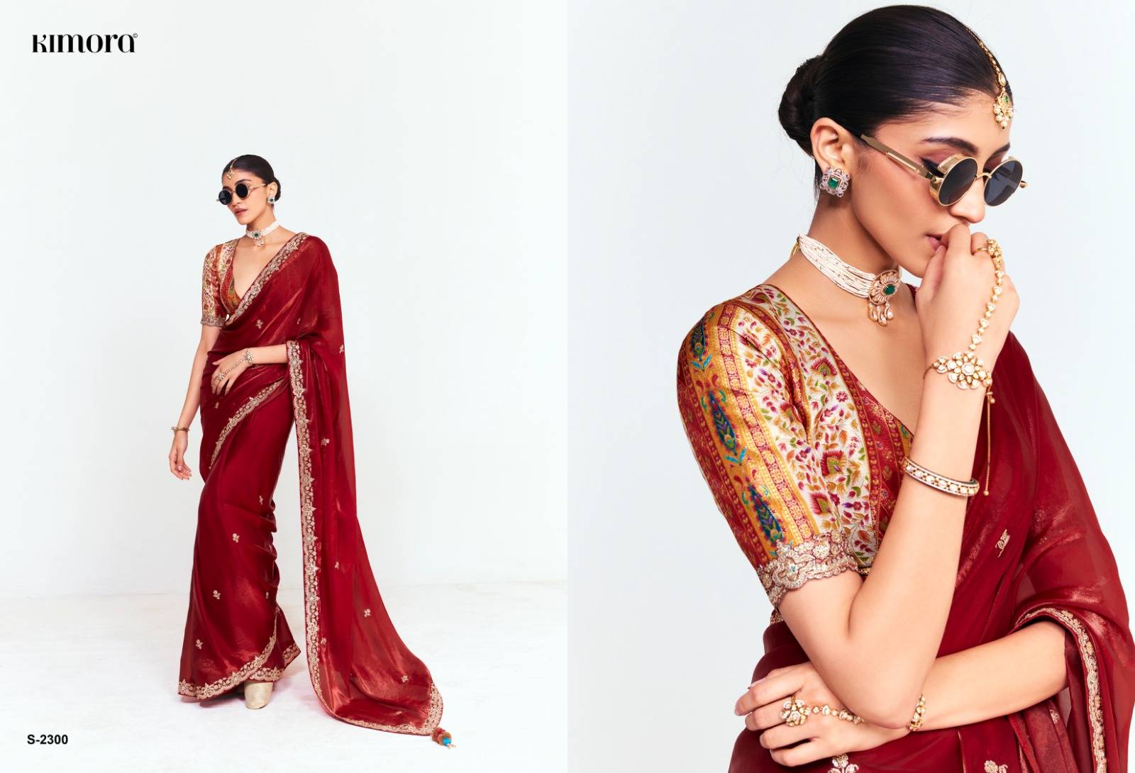 Deevangi Vol -33 By Kimora 2291 To 2301 SAREES HITS BY KIMORA FASHION COLORFUL BEAUTIFUL FANCY PARTY WEAR & TRADITIONAL WEAR PURE SILK SAREES AT WHOLESALE PRICE